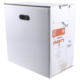 1 Reel of 305 M - RS PRO Cat6 Ethernet Cable, U/UTP, Grey PVC Sheath, 305m