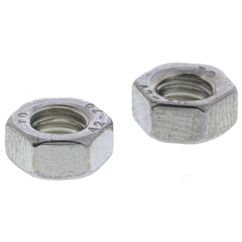 1 Bag of 250 - RS PRO Stainless Steel, Hex Nut, M5