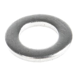 1 Bag of 250 - Stainless Steel Plain Washer, 0.5mm Thickness, M2.5 (Form A), A2 304