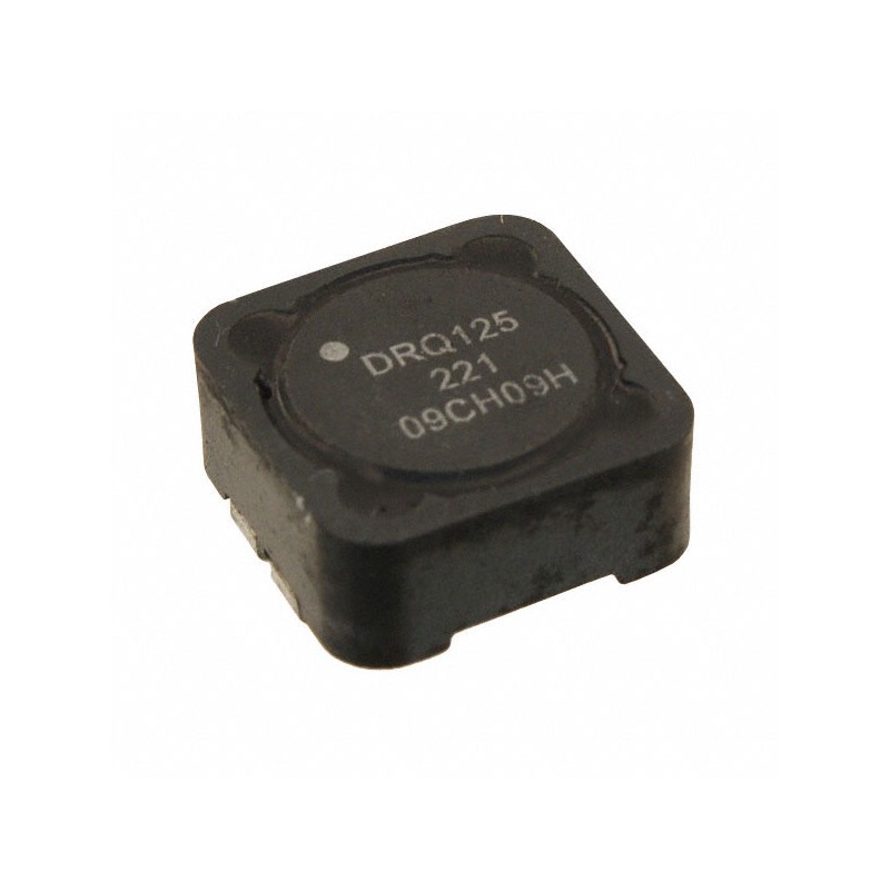 10 pcs : DRQ125-221-R - INDUCT ARRAY 2 COIL 216.8UH SMD