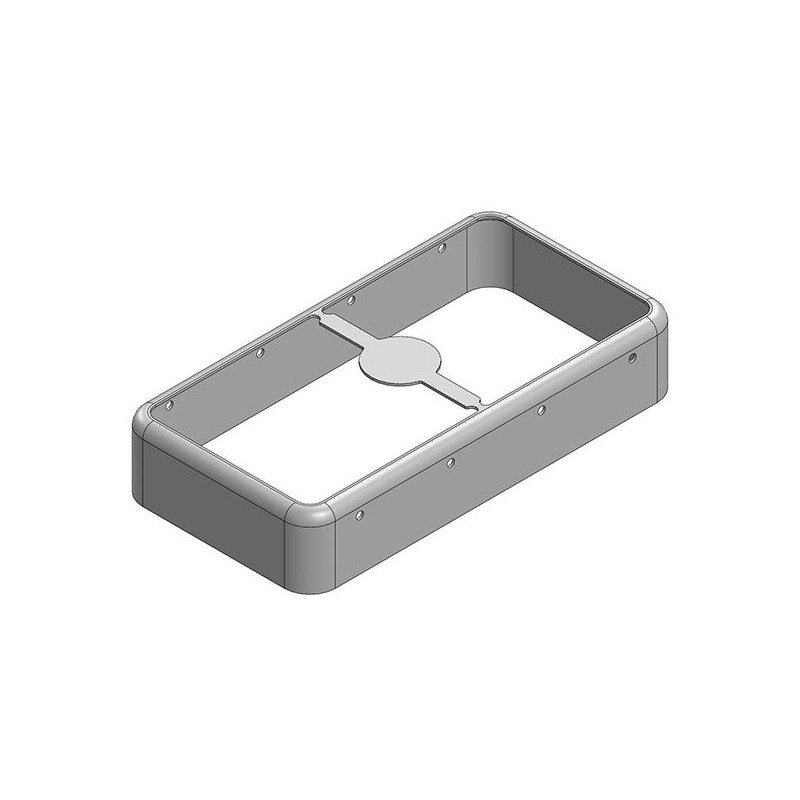 5 pcs - Masach Tech Tin Plated Steel Shielding Cage Seamless Frame, 51.3 x 26.5 x 9.5mm