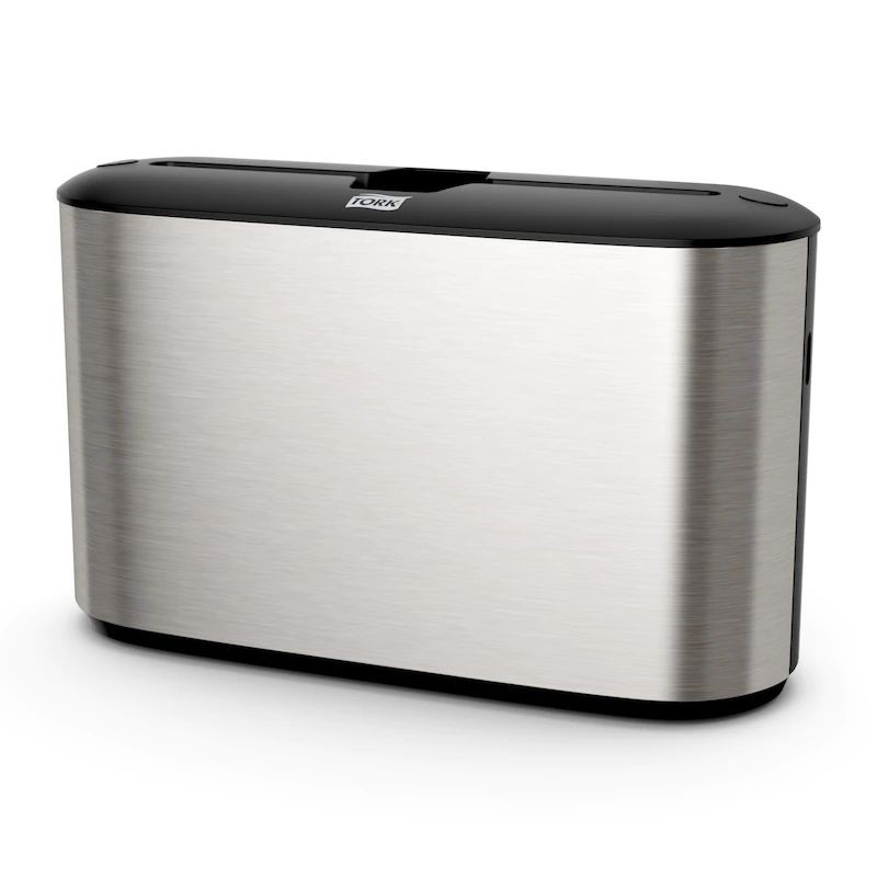 1 pcs - Tork Plastic Steel Folded Hand Towel Dispenser Paper Towel Dispenser, 116mm x 216mm x 323mm