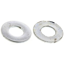 1 Bag of 250 - Zinc Plated Steel Plain Washer, 0.5mm Thickness, M3.5