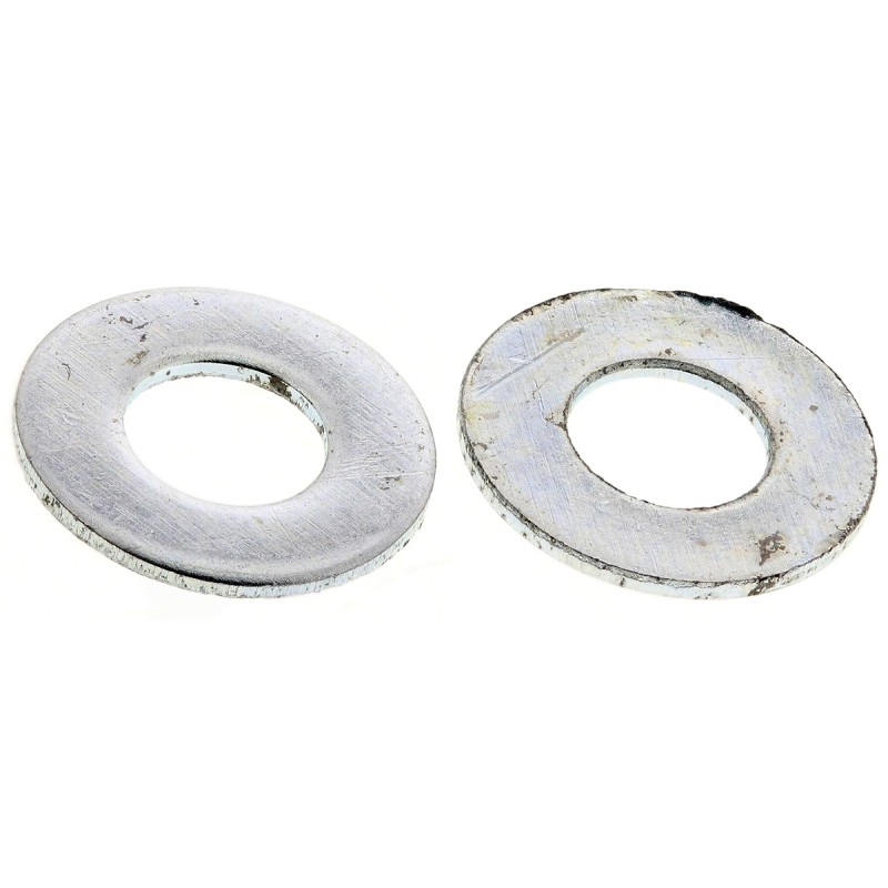 1 Bag of 250 - Zinc Plated Steel Plain Washer, 0.5mm Thickness, M3.5