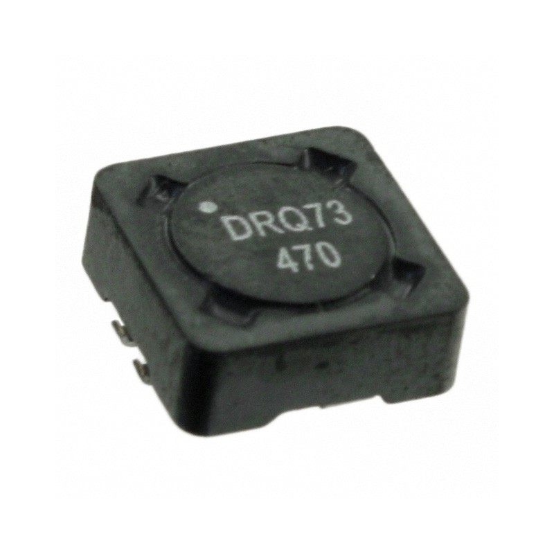 10 pcs : DRQ73-470-R - INDUCT ARRAY 2 COIL 48.62UH SMD