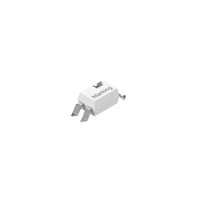 100 pcs - Wurth Elektronik, 140817144300 Transistor Output Phototransistor, Through Hole, 4-Pin