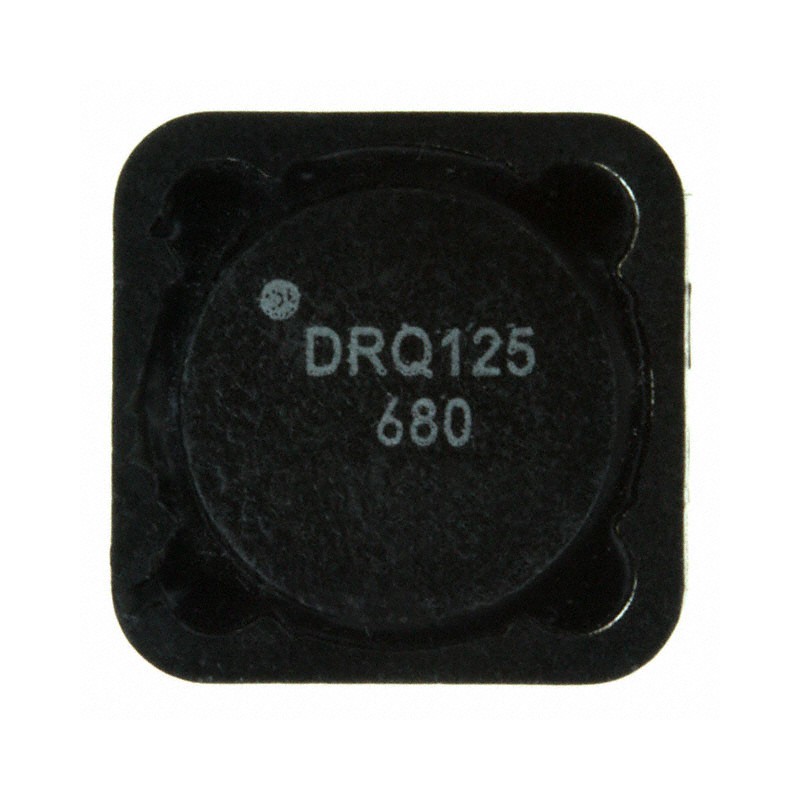10 pcs : DRQ125-680-R - INDUCT ARRAY 2 COIL 67.91UH SMD
