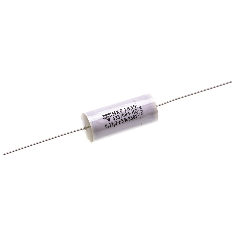 1 pcs - Vishay MKP 1839 HQ Polypropylene Film Capacitor, 800V dc, ±5%, 330nF, Through Hole