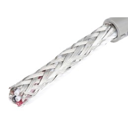 1 Reel of 50 M - Alpha Wire Twisted Pair Data Cable, 3 Pairs, 0.56 mm², 6 Cores, 20 AWG, Screened, 50m, Grey Sheath