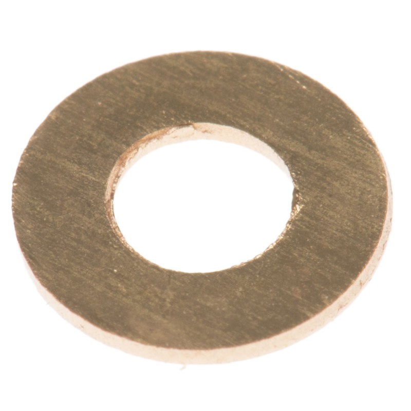 1 Bag of 250 - Brass Plain Washers, M3, DIN 125A