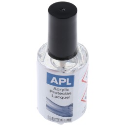 1 pcs - Electrolube Transparent Acrylic Resin Conformal Coating, 15 ml Bottle, -55°C min, +125°C max