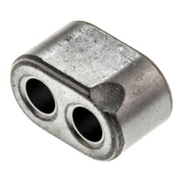 5 pcs - EPCOS No Dual Aperture Ferrite Core, 14.5 x 8.5 x 8.3mm, For Broadband Transformers, Apertures: 2, Diameter 3.4mm