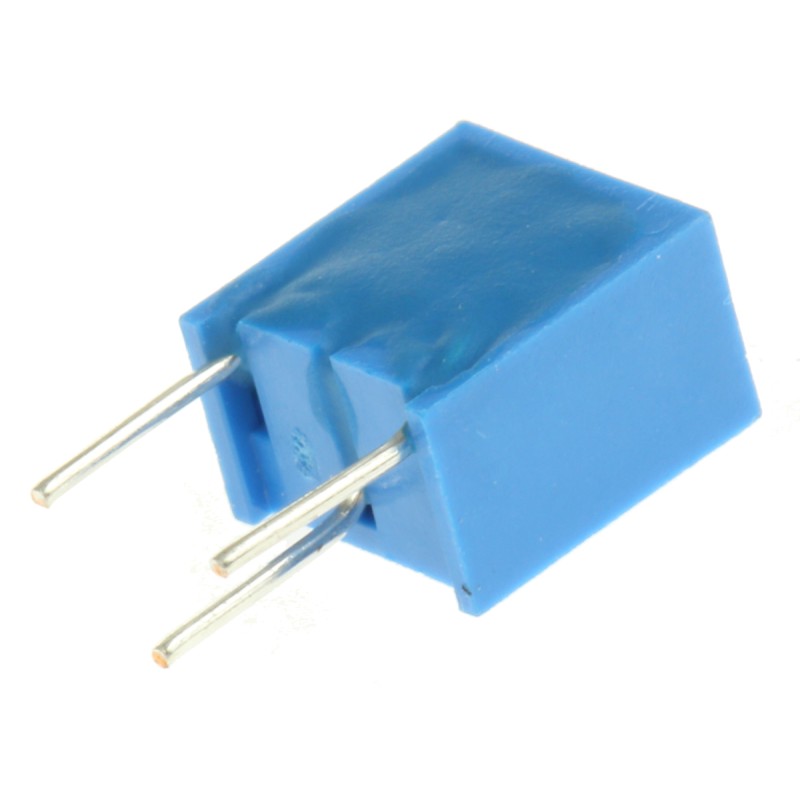 1 pcs - 500Ω, Through Hole Trimmer Potentiometer 0.25W Top Adjust Bourns, 3266