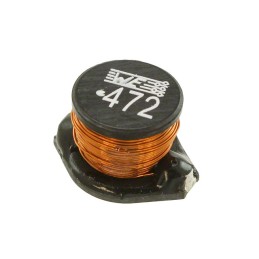 10 pcs : 74458304 - FIXED IND 4.7MH 400MA 4.8OHM SMD