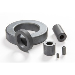 5 pcs - Fair-Rite Ferrite Ring Ferrite Ring, 12.7 x 7.9 x 12.7mm