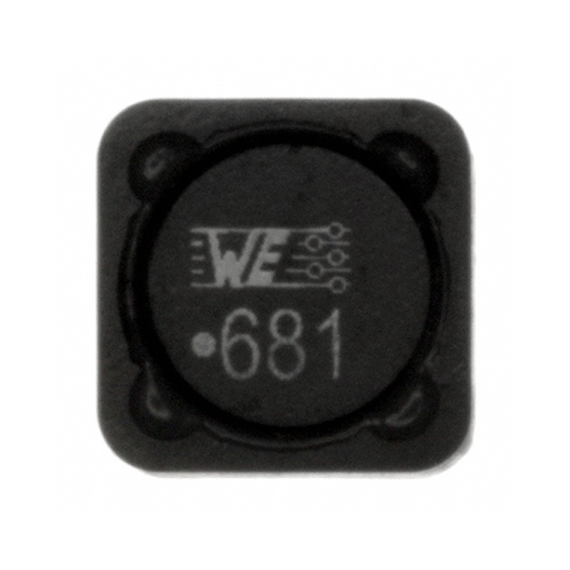 10 pcs : 7447709681 - FIXED IND 680UH 1.1A 825MOHM SMD