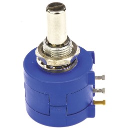 1 pcs - Bourns 50kΩ Rotary Potentiometer 10-Turns 1-Gang Panel Mount, 3590S-2-503L