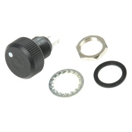 1 pcs - Vishay 47kΩ Rotary Potentiometer 1-Gang Panel Mount, P16NP473MAB15