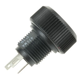 1 pcs - Vishay 47kΩ Rotary Potentiometer 1-Gang Panel Mount, P16NP473MAB15