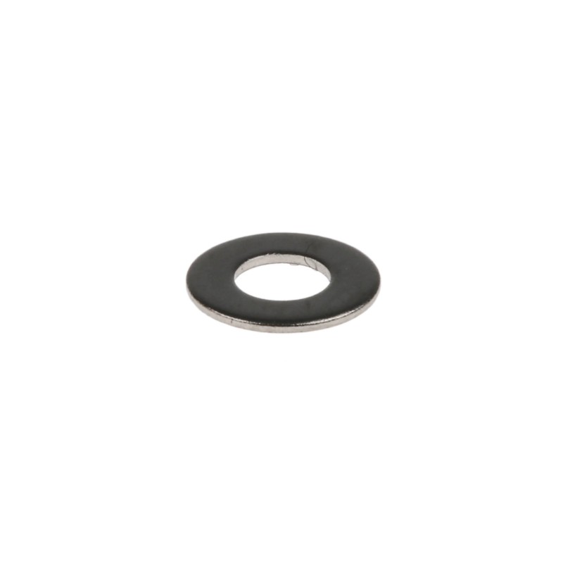 1 Bag of 250 - Stainless Steel Plain Washer, 0.8mm Thickness, M4 (Form A), A2 304