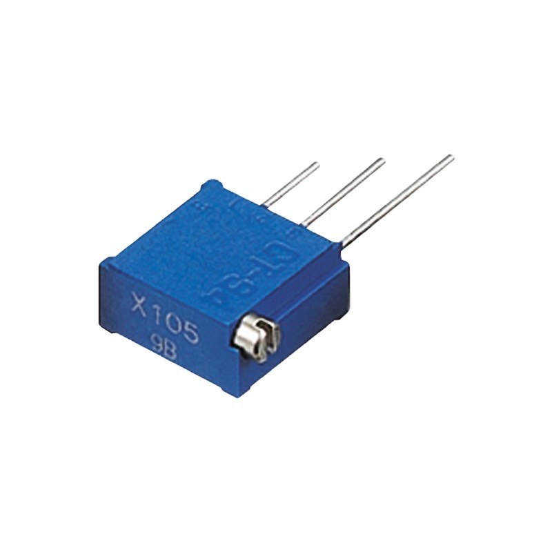 1 pcs - 1kΩ, Through Hole Trimmer Potentiometer 0.5W Copal Electronics