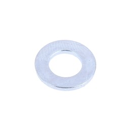 1 Bag of 250 - Bright Zinc Plated Steel Plain Washers, M5, DIN 125A