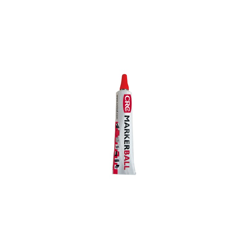 1 pcs - CRC Red Paint Marker Pen for use with Steel