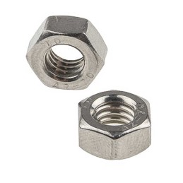 1 Bag of 250 - RS PRO Stainless Steel Hex Nut, DIN 934, M1.4