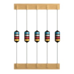 10 pcs - EPCOS 47 mH ±5% Ferrite Leaded Inductor, Max SRF:180kHz, Q:40, 30mA Idc, 230Ω Rdc, LBC