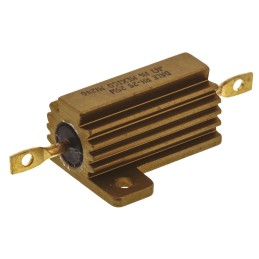 1 pcs - Vishay, 100mΩ 25W Wire Wound Chassis Mount Resistor RH025R1000FE02 ±1%
