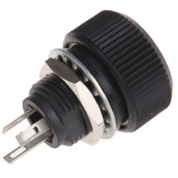 1 pcs - Vishay 100Ω Rotary Potentiometer 1-Gang Panel Mount, P16NP101MAB15