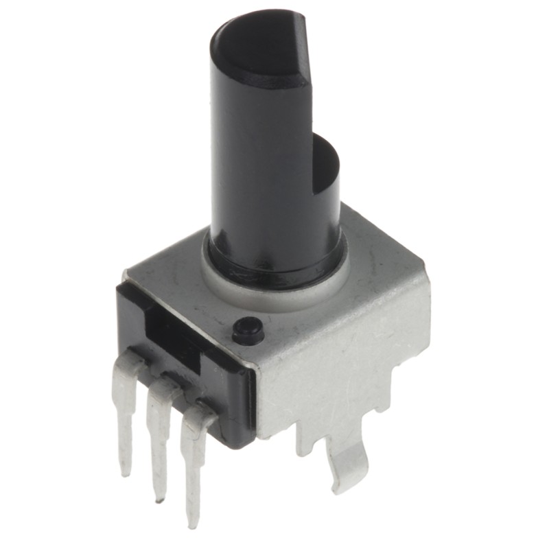 1 pcs - Bourns 100kΩ Rotary Potentiometer 1-Gang Panel Mount, PTV09A-4020F-B104
