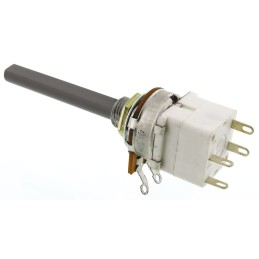 1 pcs - TE Connectivity 4.7kΩ Rotary Potentiometer 1-Gang Panel Mount, 1624209-2