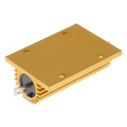 1 pcs - Arcol, 220Ω 100W Wire Wound Chassis Mount Resistor HS100 220R J ±5%