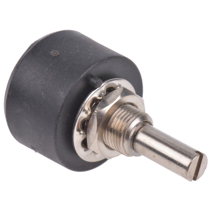 1 pcs - RS PRO 2.5kΩ Rotary Potentiometer 1-Gang Panel Mount