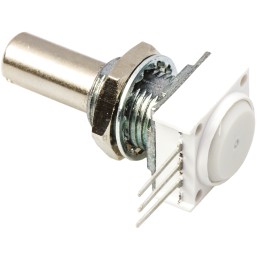 1 pcs - Vishay 10kΩ Rotary Potentiometer 1-Gang, Panel Mount (Through Hole), 14910F0GJSX10103KA