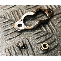 2008 AUDI A8 D3 4E 4.2 TDI FUEL INJECTOR HOLDER COVER CARRIER