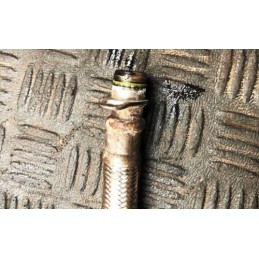 2008 AUDI A8 D3 4E 4.2 TDI RH TURBO CHARGER OIL PIPE 057145736L