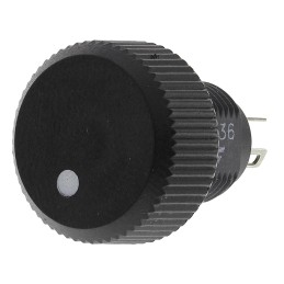 1 pcs - Vishay 220Ω Rotary Potentiometer 1-Gang Panel Mount, P16NP221MAB15