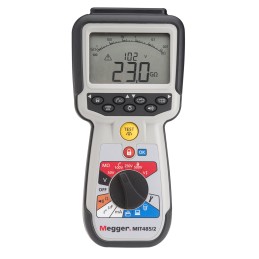 1 pcs - Megger MIT485 Insulation Tester, 50V Min, 500V Max, 200GΩ Max, CAT IV - RS Calibration
