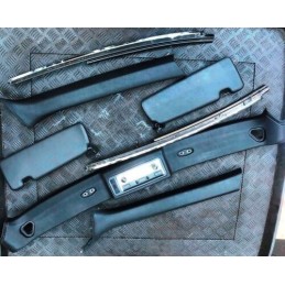 2004 BMW 3 SERIES E46 318Ci CONVERTIBLE FRONT ROOF SUN VISOR PANEL TRIM SET