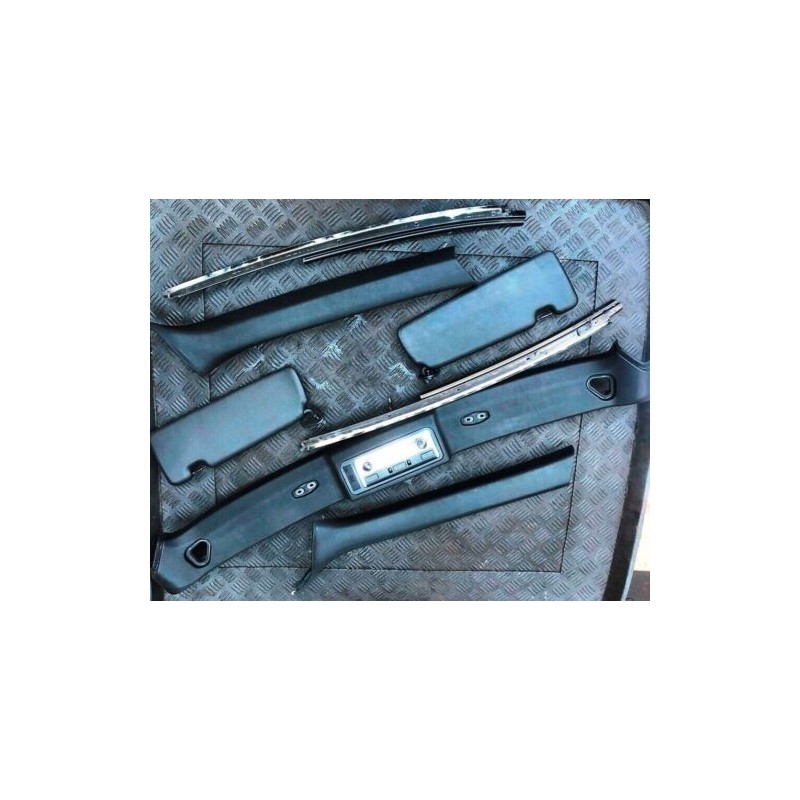 2004 BMW 3 SERIES E46 318Ci CONVERTIBLE FRONT ROOF SUN VISOR PANEL TRIM SET