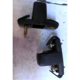 2004 BMW 3 SERIES E46 318Ci CONVERTIBLE FRONT ROOF SUN VISOR PANEL TRIM SET