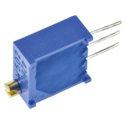 1 pcs - 5kΩ, Through Hole Trimmer Potentiometer 0.5W Top Adjust Bourns, 3296