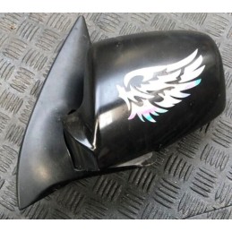 2006 kia sportage KM MK2 2.0 D LH DOOR MIRROR BLACK 9P