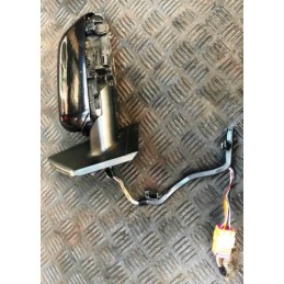 2006 VOLKSWAGEN POLO 1.4 PETROL MK4 LH FRONT DOOR MIRROR BLACK NO INDICATOR