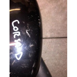 2007 VAUXHALL CORSA D 1.2 PETROL BLACK LH DOOR MIRROR