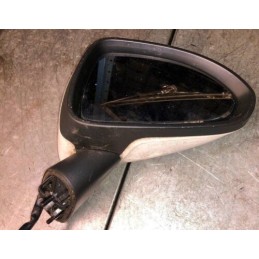 2007 VAUXHALL CORSA D 1.2 PETROL WHITE RH DOOR MIRROR