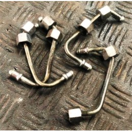 2008 AUDI A8 D3 4E 4.2 TDI LH FUEL INJECTOR PIPE SET