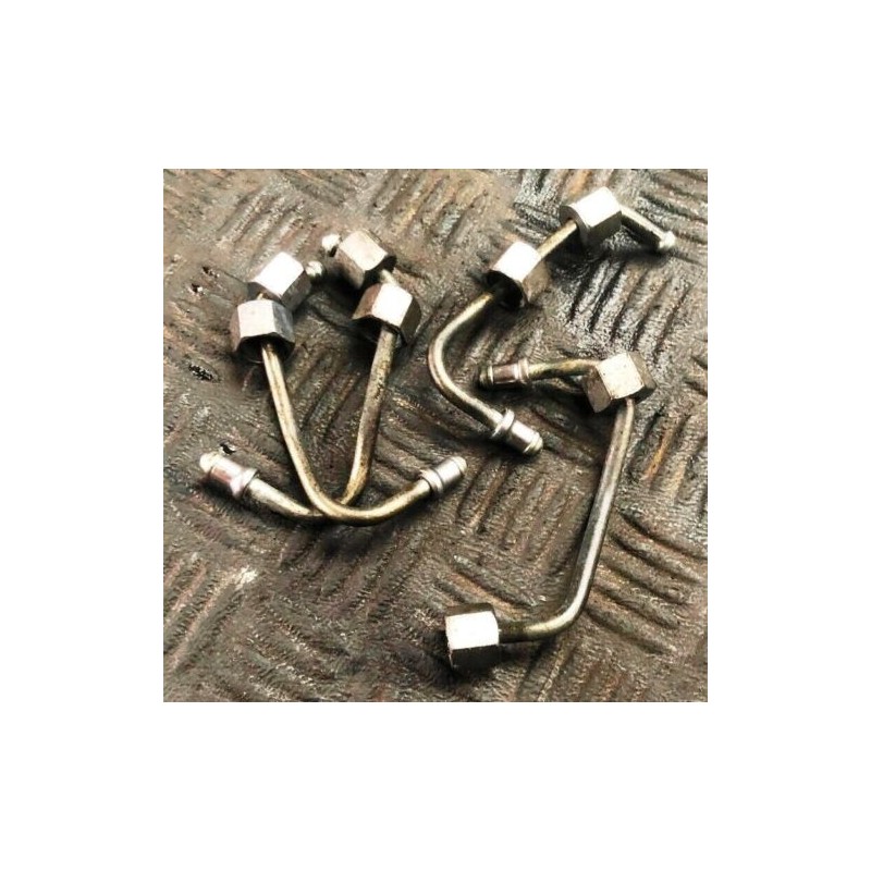 2008 AUDI A8 D3 4E 4.2 TDI LH FUEL INJECTOR PIPE SET